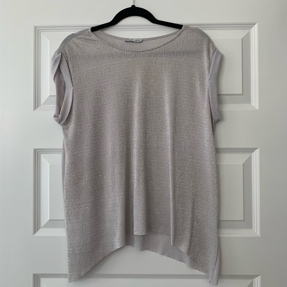 Zara Shimmer Blouse